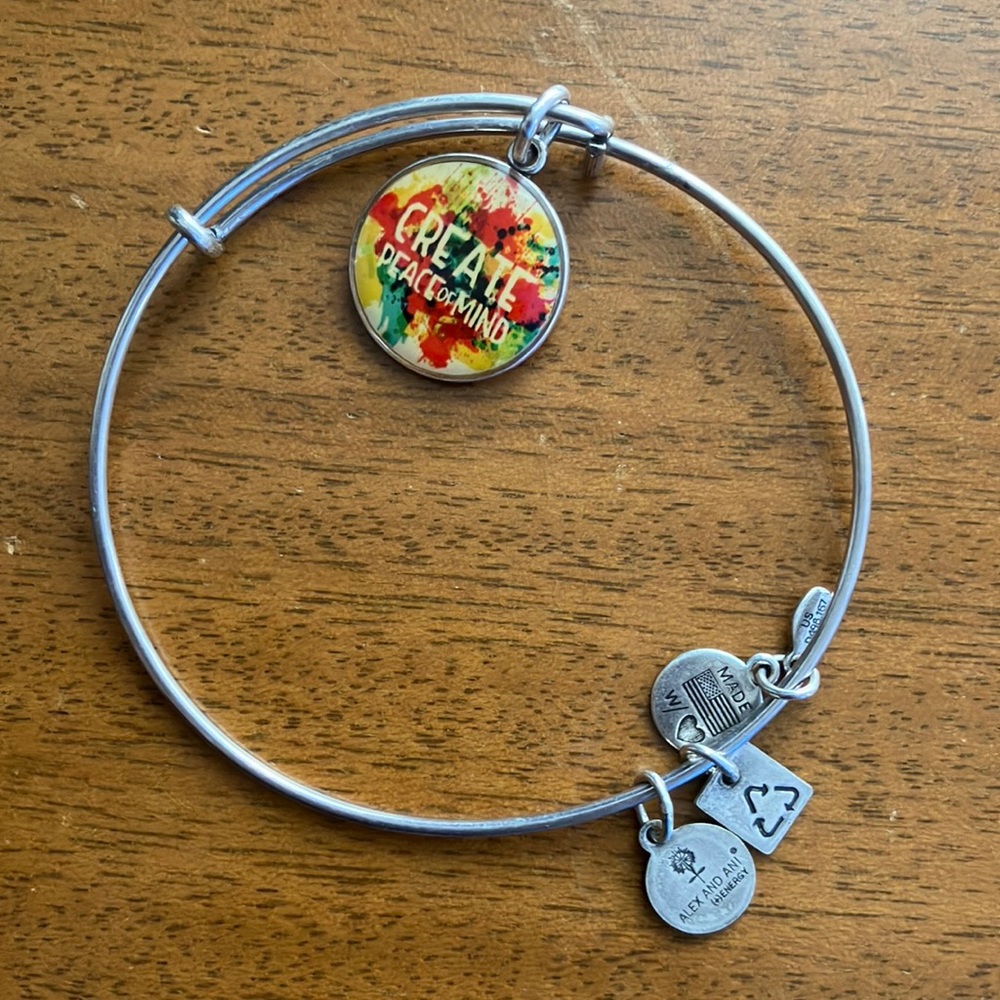 Alex and Ani 2014 Create | Peace&Mind bracelet